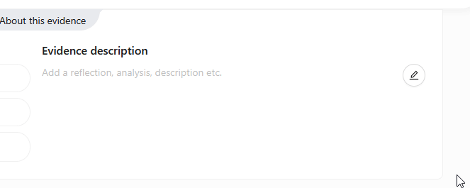 Portflow update evidence description